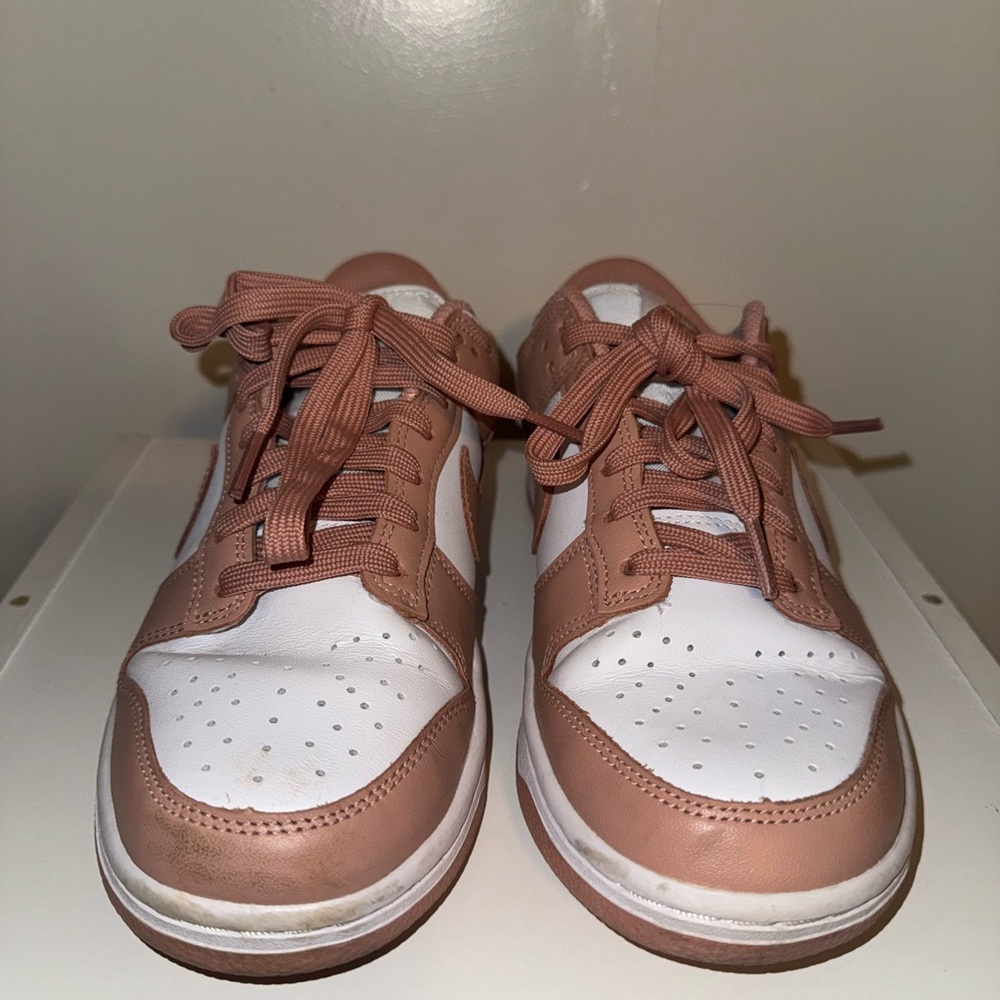 Kids Brown and White Sneakers